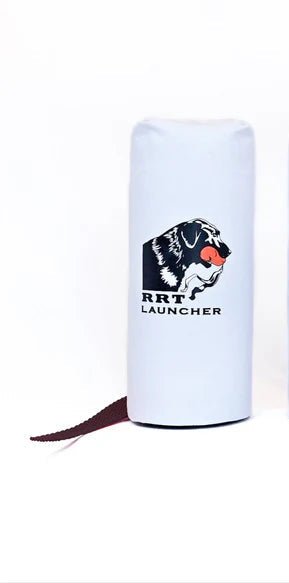 Retriever Trainer Retriev-R-Trainer White Canvas Dummy w/ Tail – Hunting Dog Supply