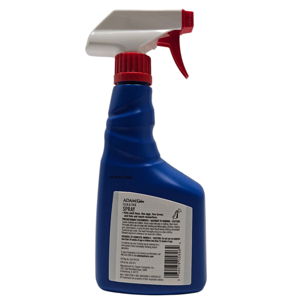 Adams Plus 16 Ounce Flea and Tick Spray