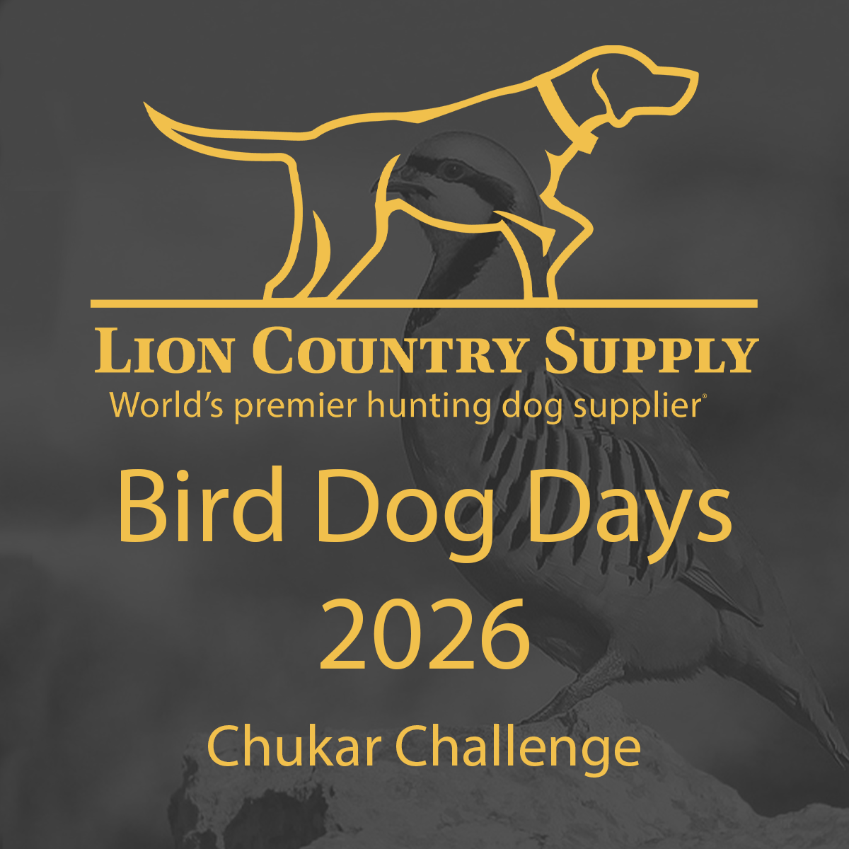 Lion Country Supply Chukar Challenge 2026
