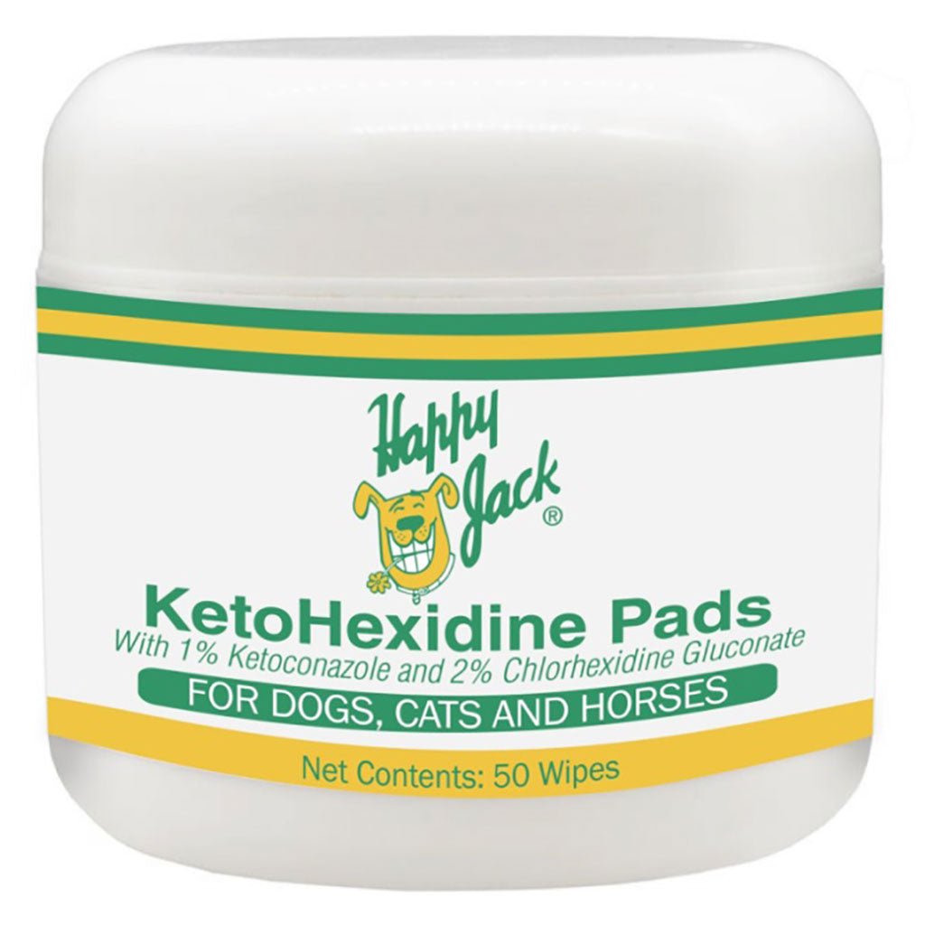 Happy Jack Happy Jack KetoHex Wipes – Hunting Dog Supply