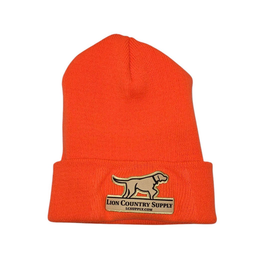 Lion Country Supply Lion Country Supply Logo Beanie – Hunting Dog Supply