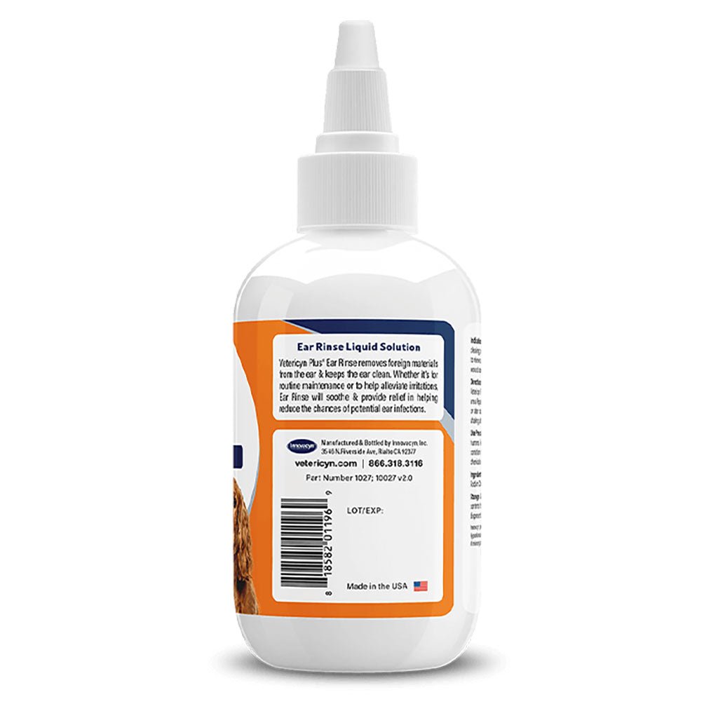 Vetericyn Plus All Animal Ear Rinse Label