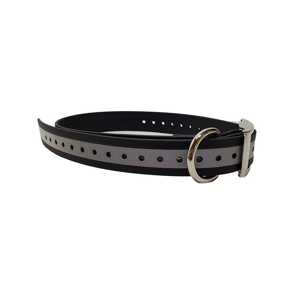 LCS Leather Feel 1 Inch Reflective Cut To Length Collar