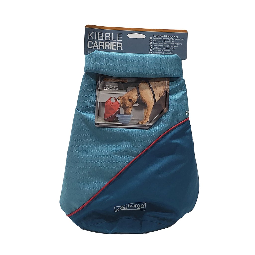 Kurgo Kurgo Kibble Carrier - Costal Blue – Hunting Dog Supply