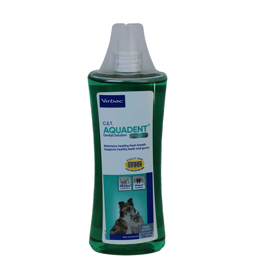 MWI Animal Health Virbac CET Aquadent Fresh Dental Solution – Hunting Dog Supply
