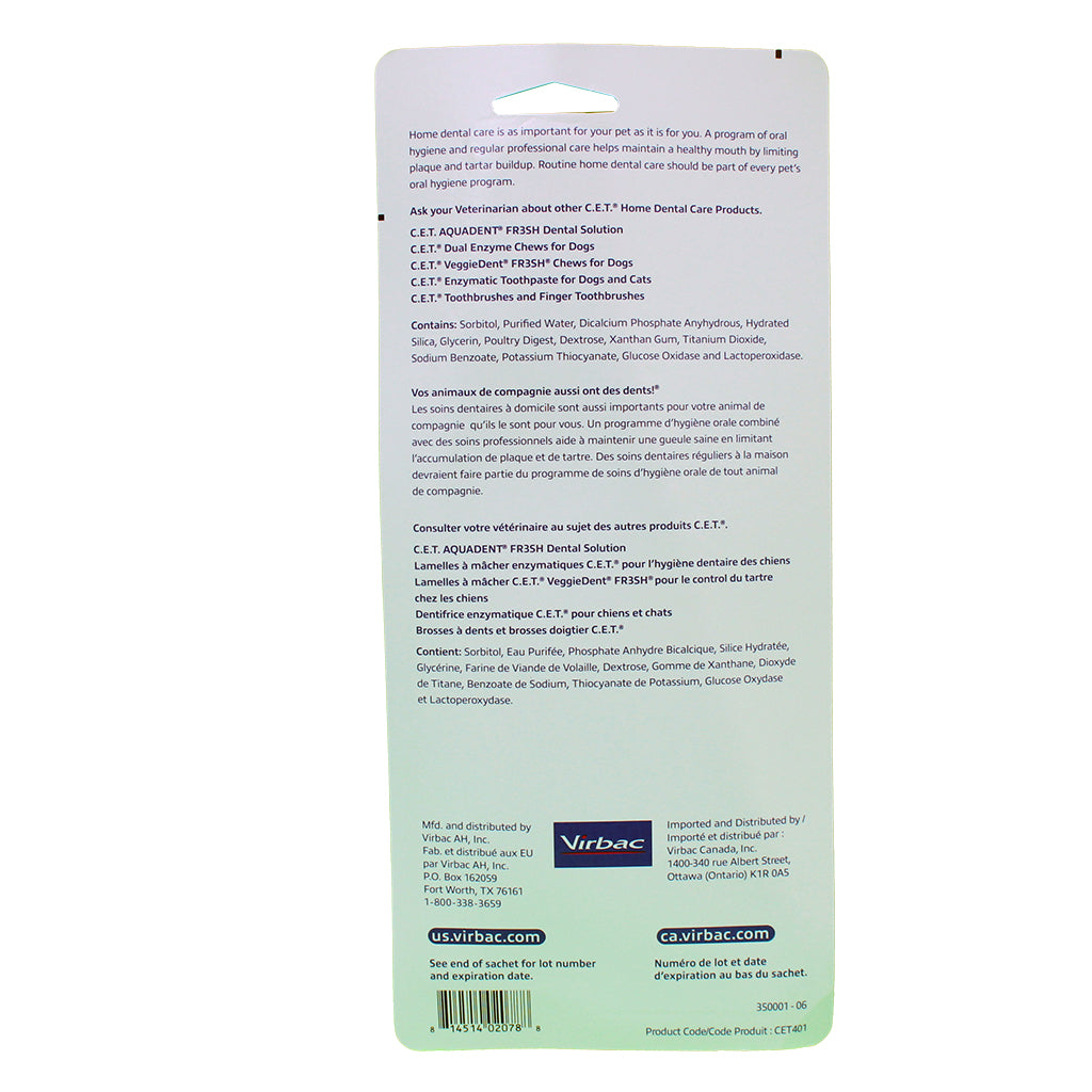 Virbac CET Oral Hygiene Kit For Dogs