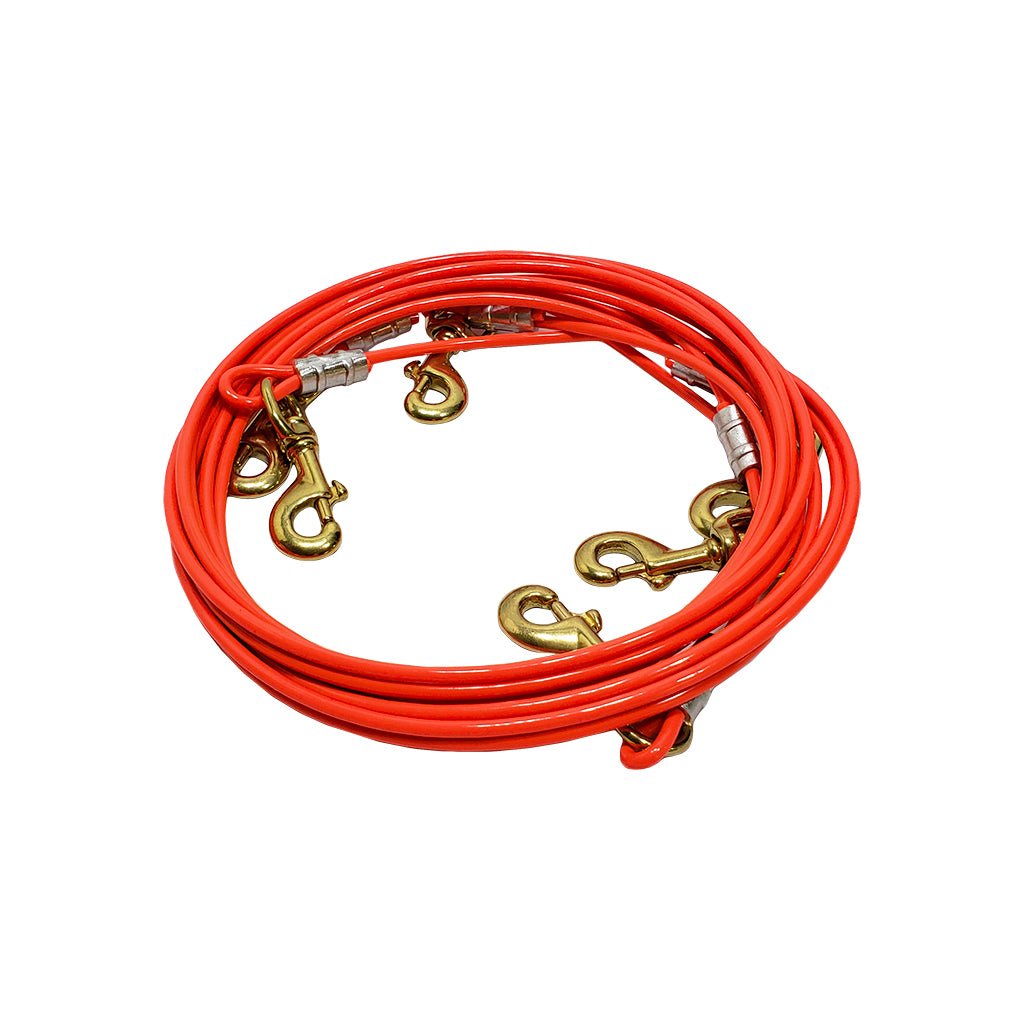 Omnipet LCS EZ Clean Stake out Cable – Hunting Dog Supply
