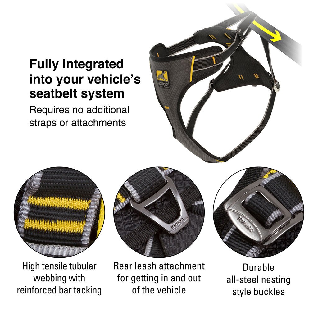 Kurgo Impact Dog Seatbelt Harness
