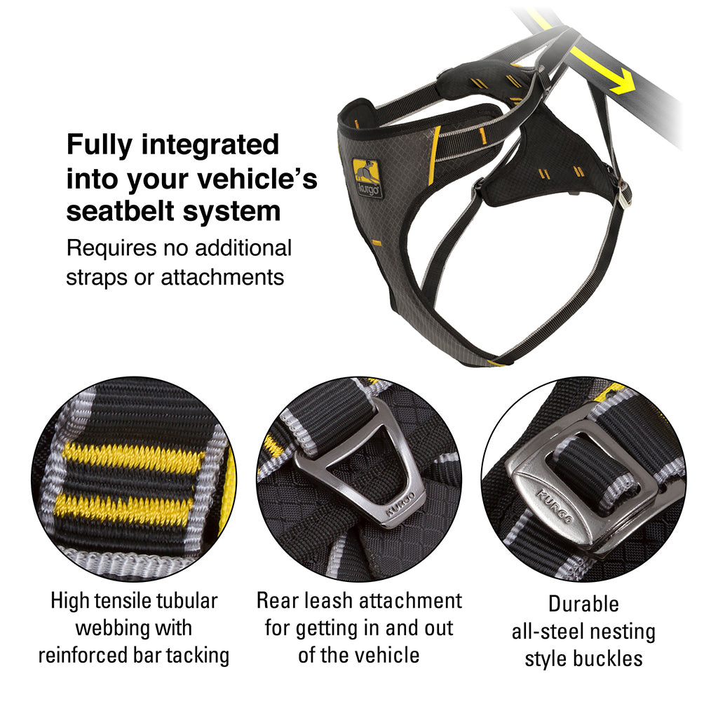 Kurgo Impact Dog Seatbelt Harness