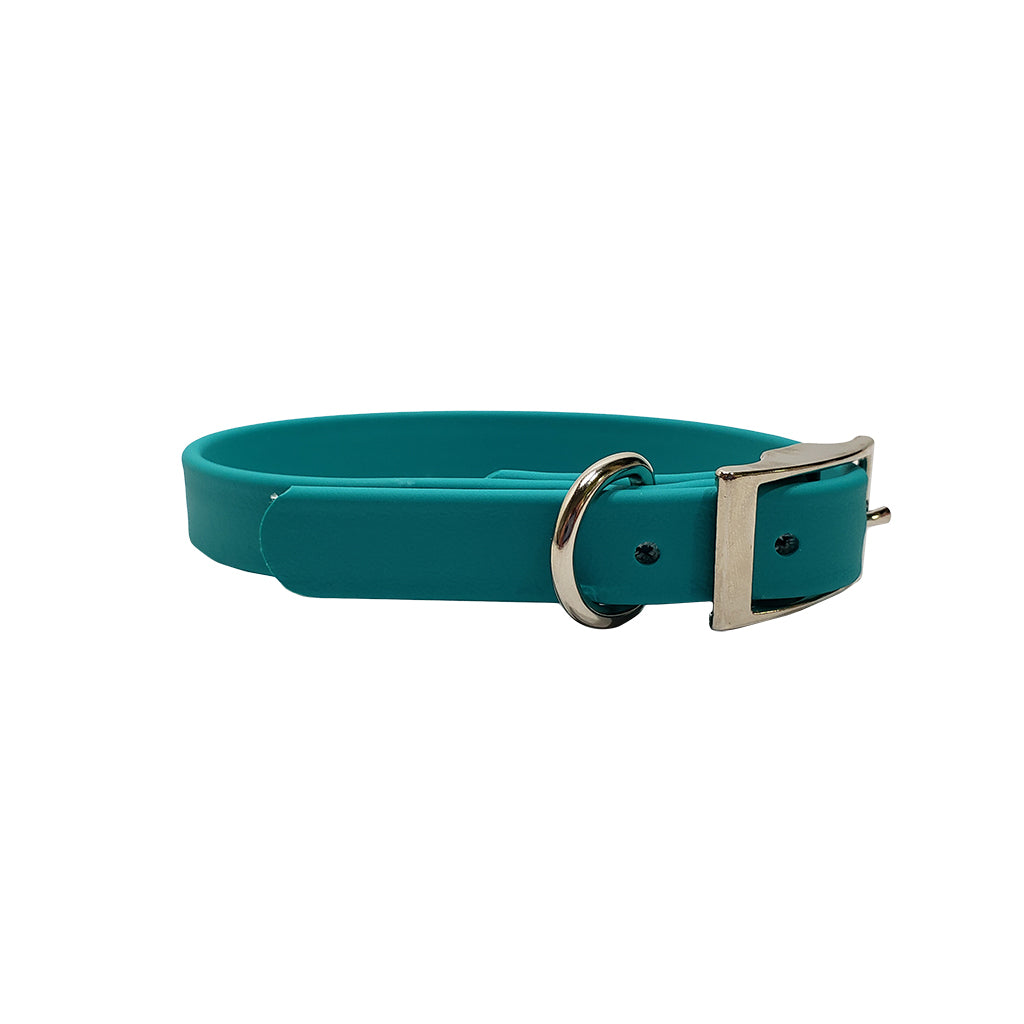 LCS 3/4 Inch Leather Feel D-Ring Collar