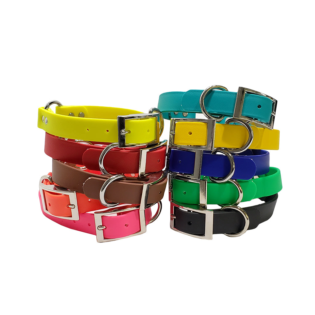 LCS Leather Feel 1" O-Ring Collars