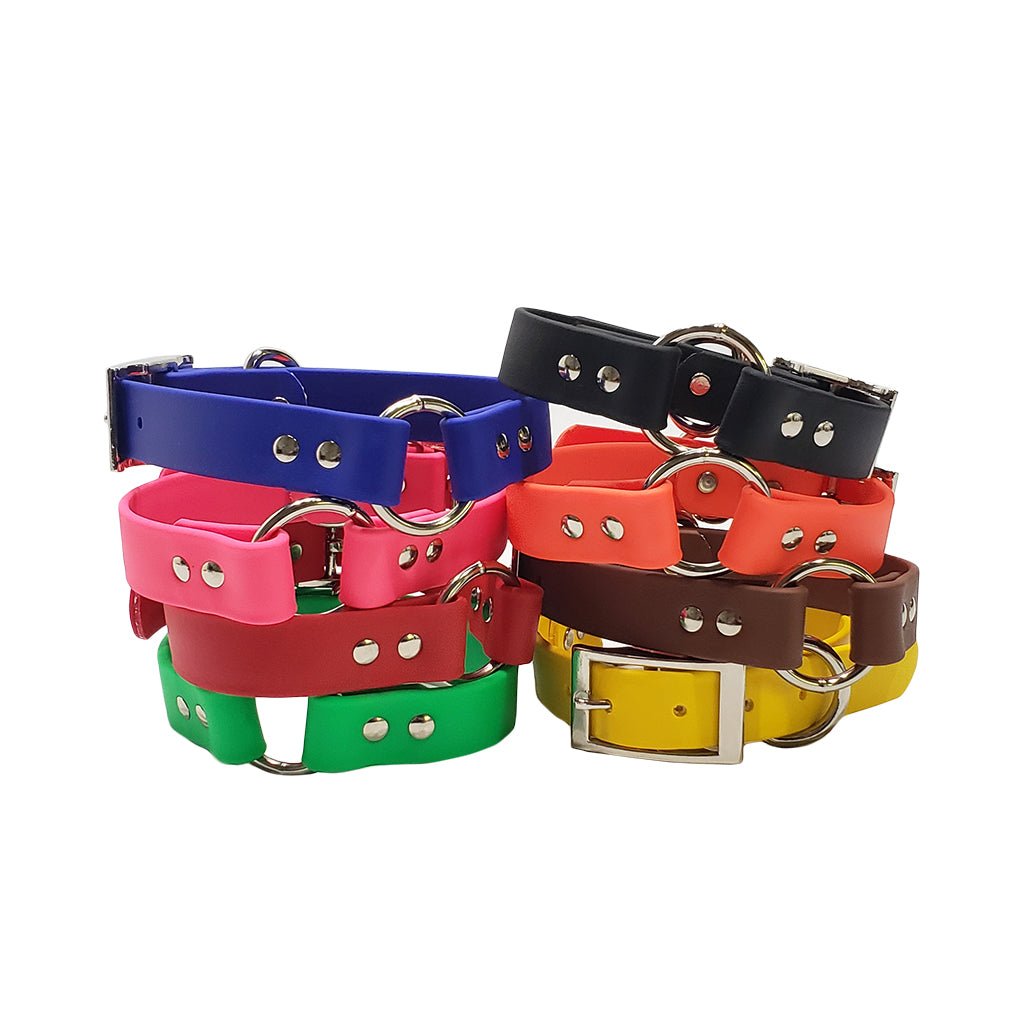 LCS Leather Feel 1" O-Ring Collars