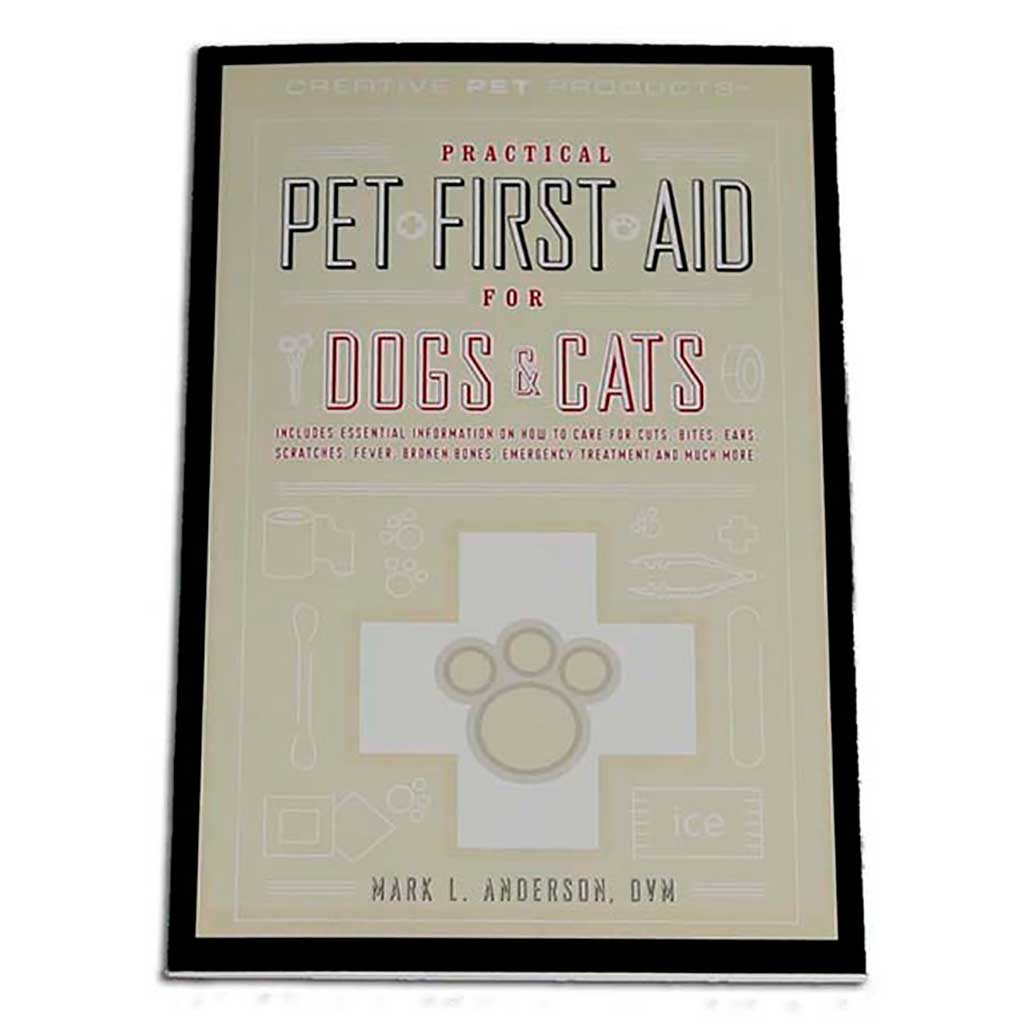Creative Pet Products Practical First Aid for Dogs and Cats Book – Hunting Dog Supply