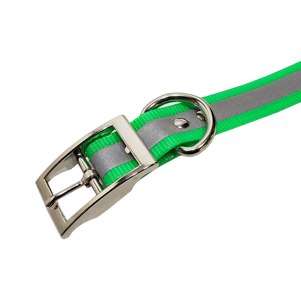 LCS Reflective Dayglo 1 Inch D-Ring Collar