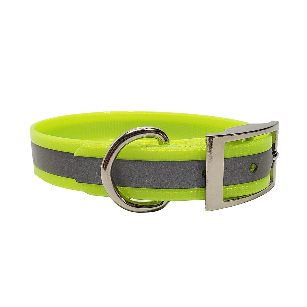 LCS Reflective Dayglo 1 Inch D-Ring Collar