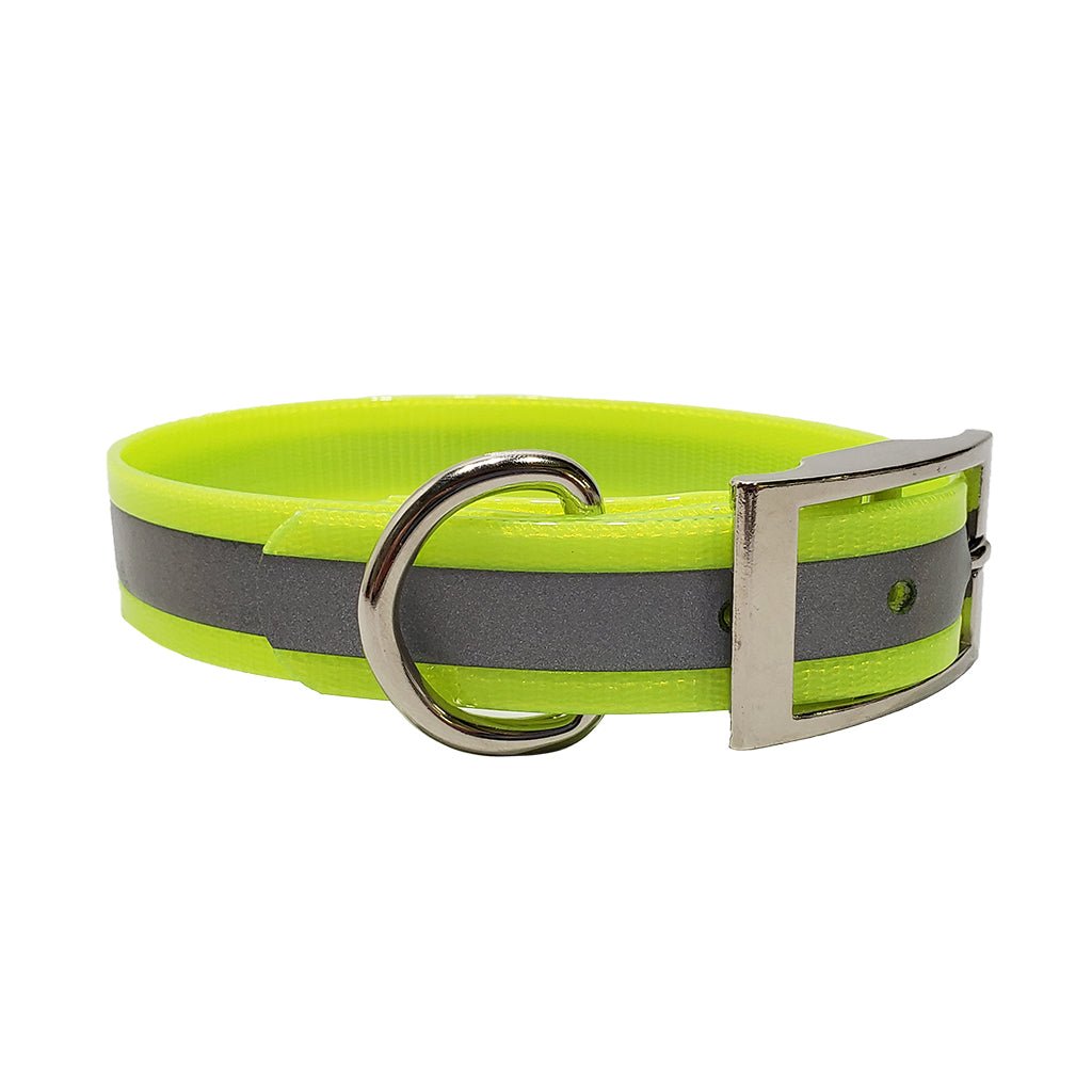 LCS Reflective Dayglo 1 Inch D-Ring Collar