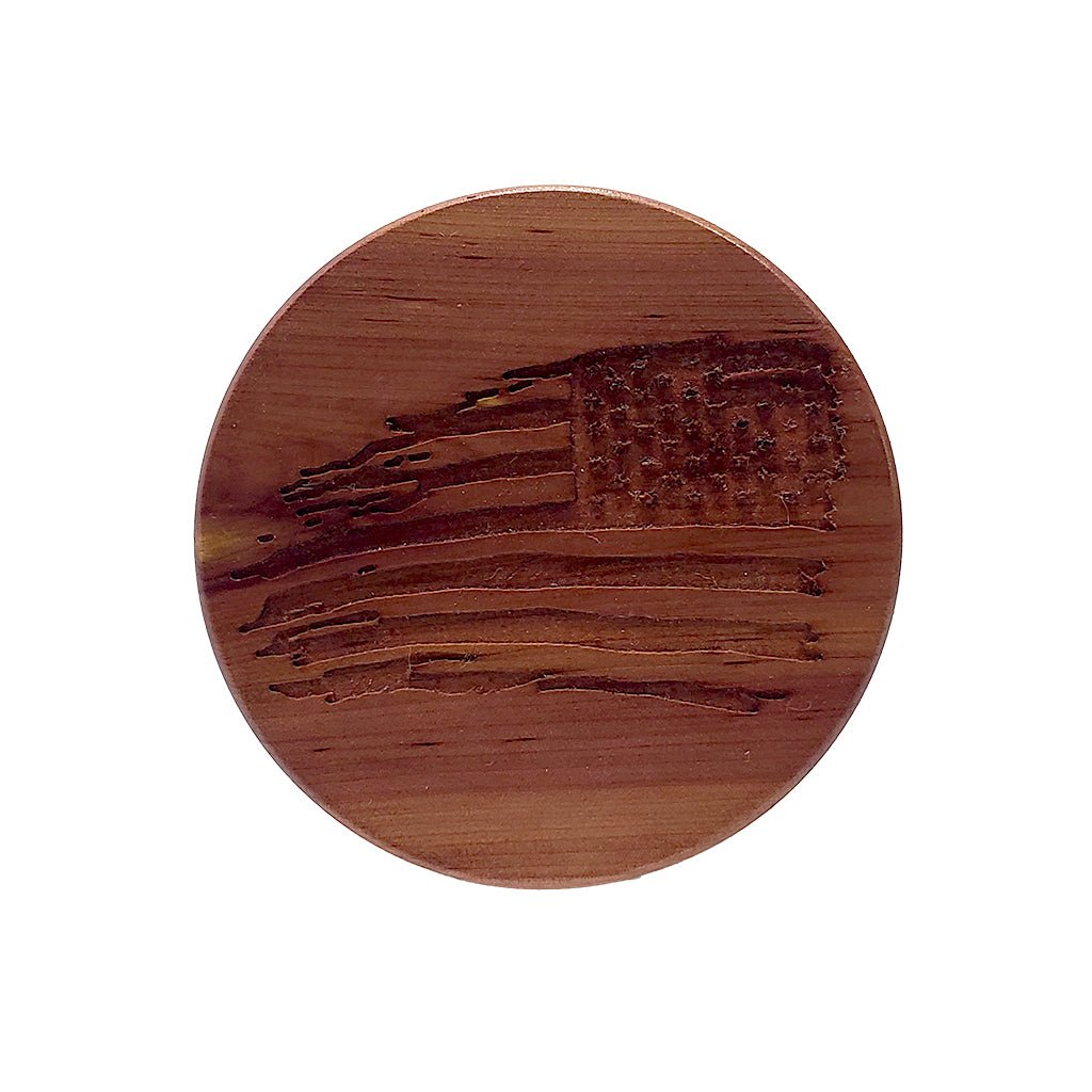 Selman's Turkey Calls Bird Dog Cedar Coaster