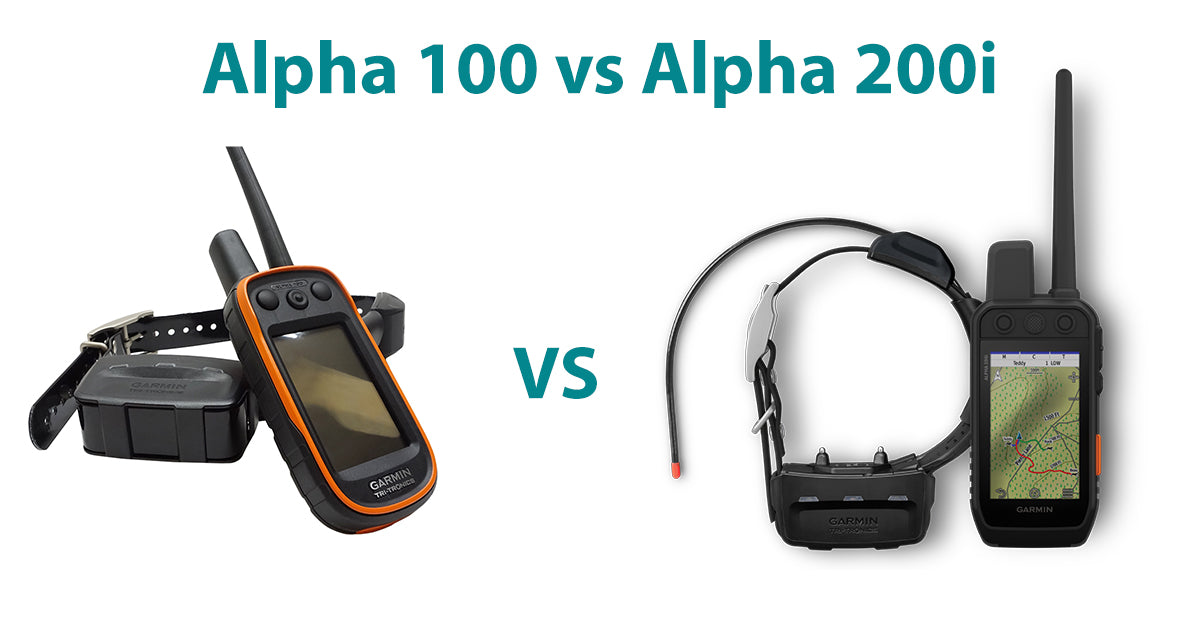 Garmin Alpha 100 vs Alpha 200i