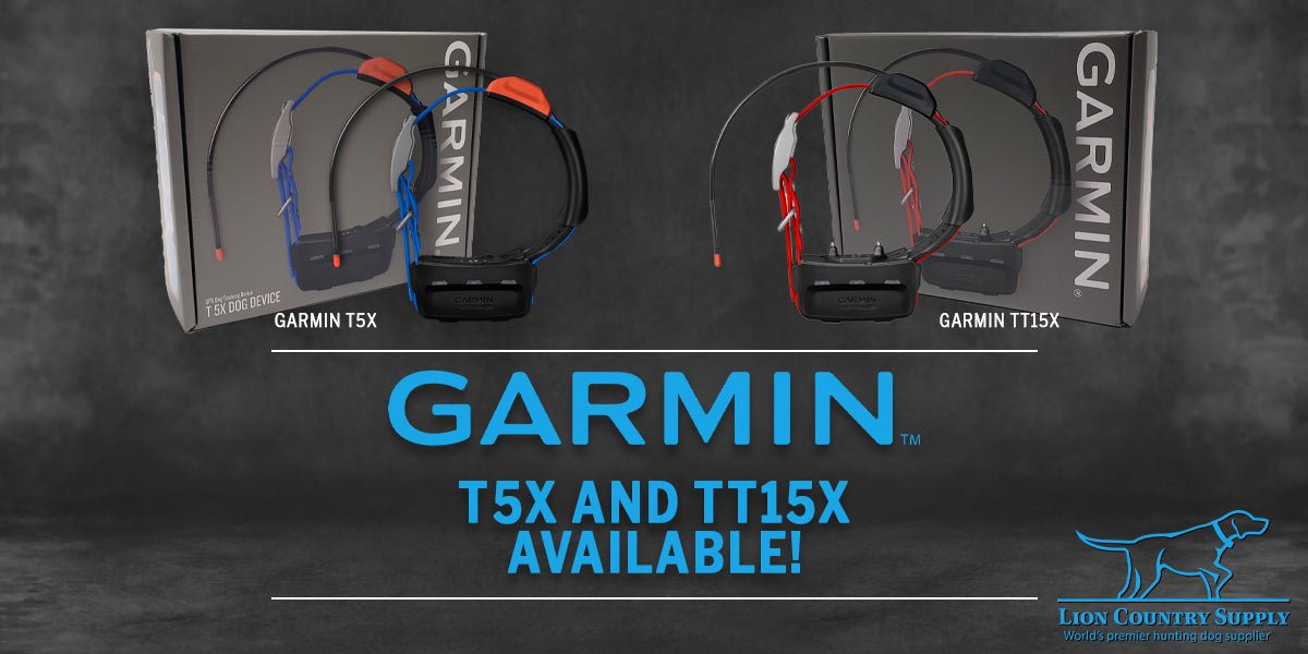Introducing the Garmin T5X and TT15X Collars