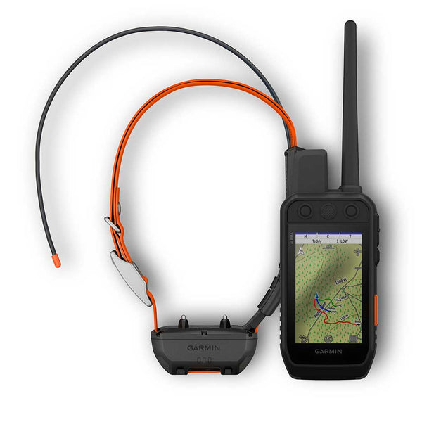 Maquina gps Garmin Alpha 100 + Collar T5 localizador GPS PARA PERROS -  TRAINER DOG