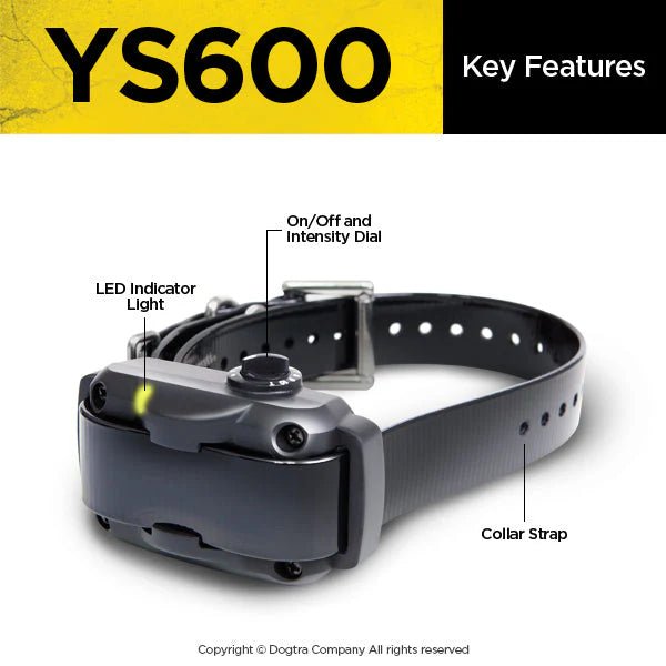 Dogtra YS600 No Bark Collar | Yapper Stopper 600