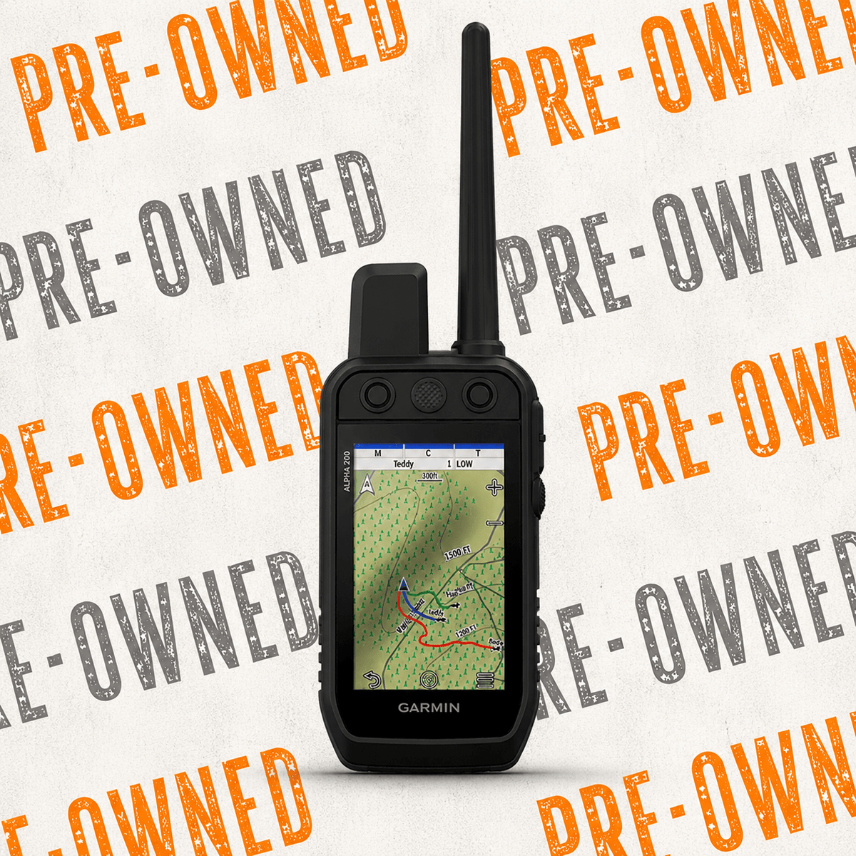 Pre - Owned Garmin Alpha 200 Handheld - Lion Country Supply