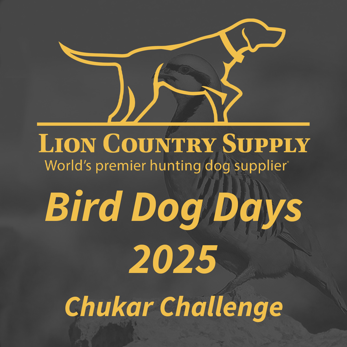 Lion Country Supply Chukar Challenge 2025