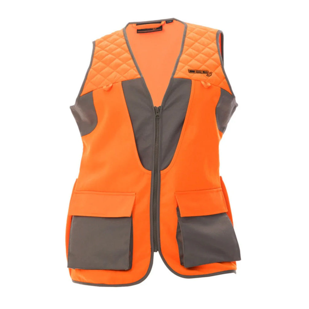 DSG Outerwear DSG Outerwear Upland Hunting Vest 2 - Grey/Blaze Orange – Hunting Dog Supply