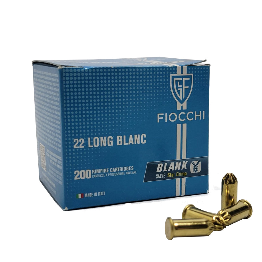 Fiocchi 22 Long Blanks Fiocchi Blank Ammo – Hunting Dog Supply
