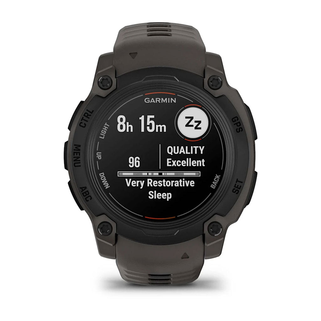 GARMIN INSTINCT ブラック GPS腕時計 Garmin Instinct 3 50mm Solar Tactical Multisport Watch in