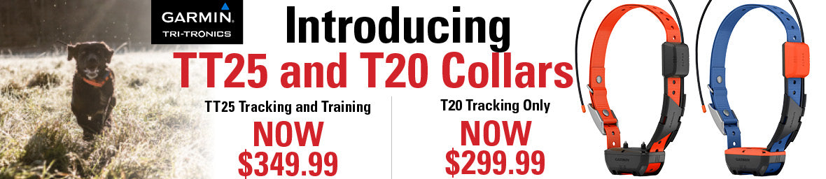 Garmin TT25 and T20 Collars