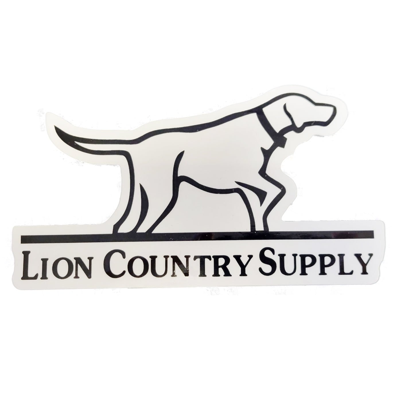 Lion Country Supply LCS Window Decal – Hunting Dog Supply