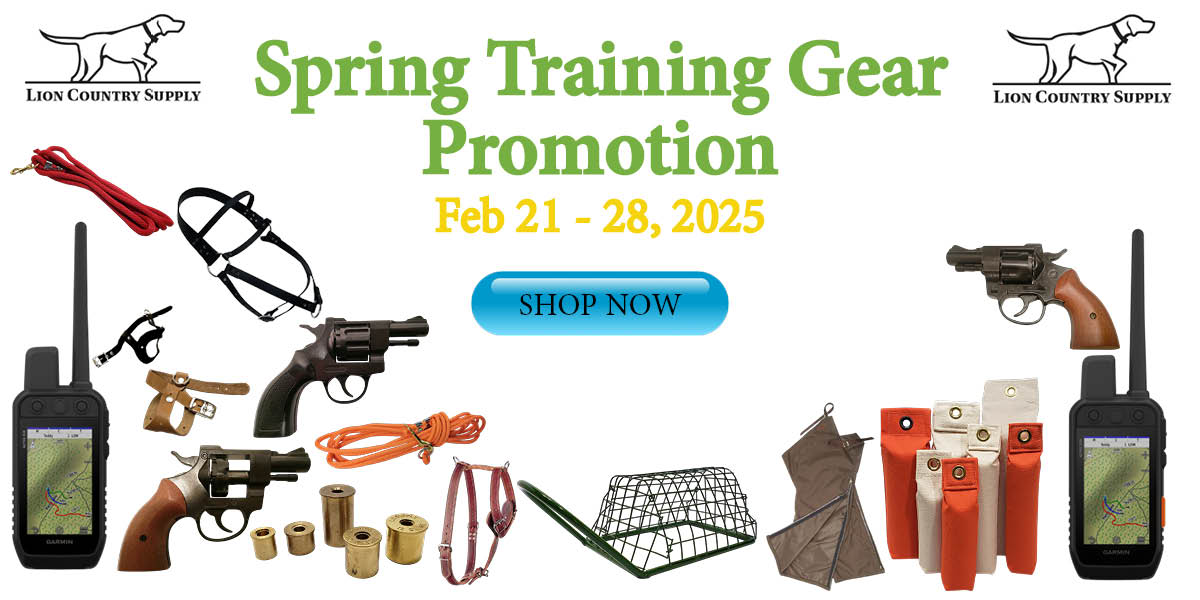 Shop Hunting Dog Supplies & Accessories Lion Country Supply