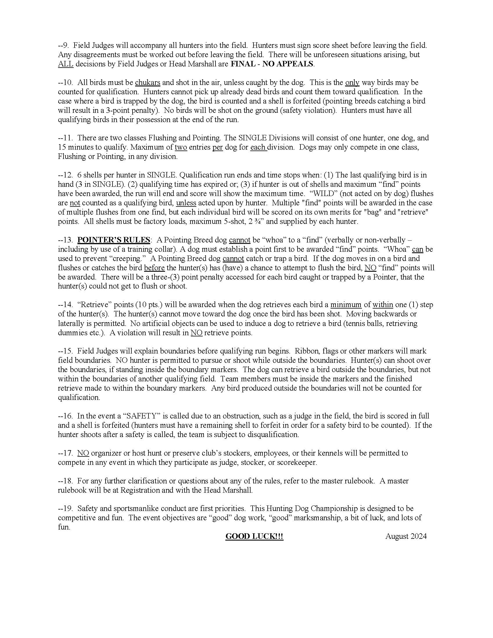Lion Country Supply Chukar Challenge 2025