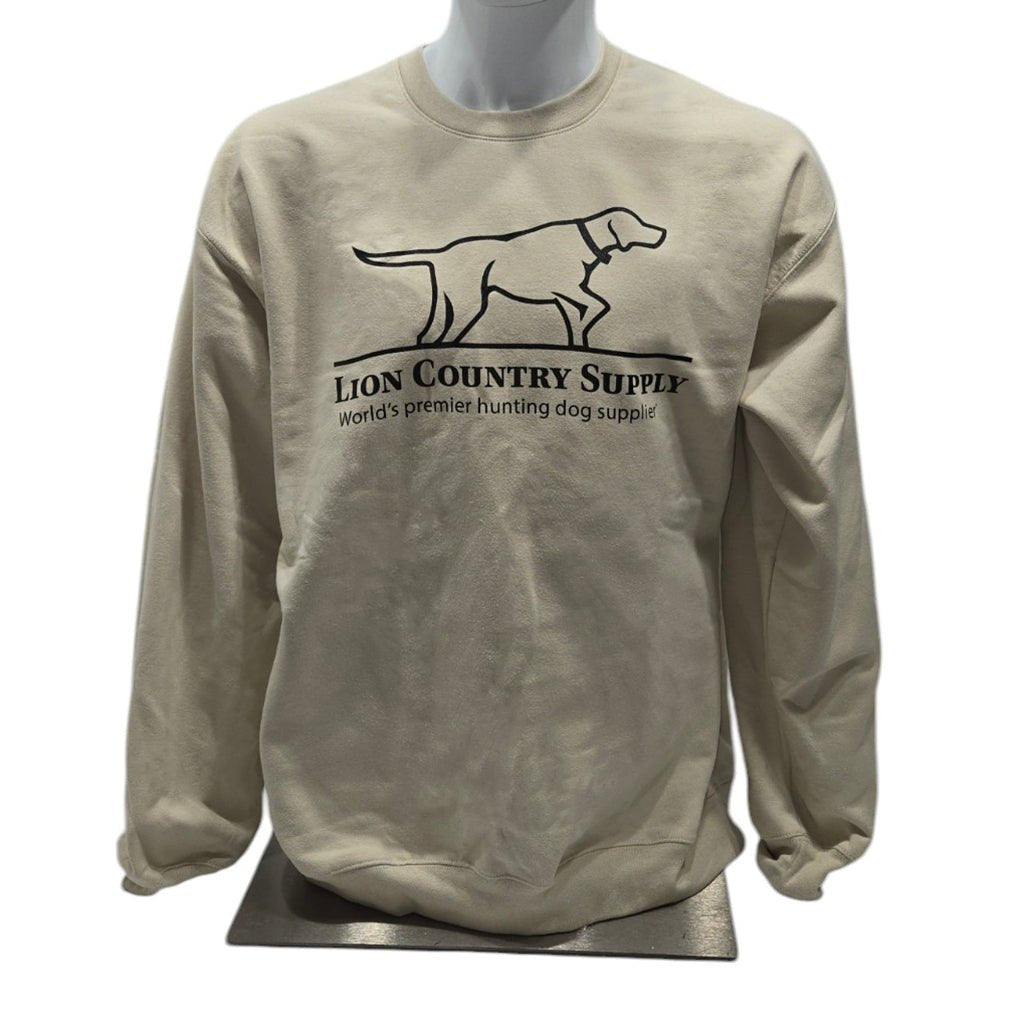 Lion Country Supply LCS Crewneck Sweatshirt – Hunting Dog Supply