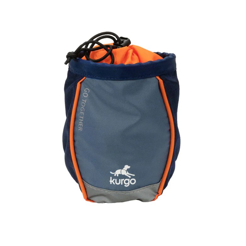 Kurgo® Go Stuff It Treat Bag, Navy Blue - Lion Country Supply