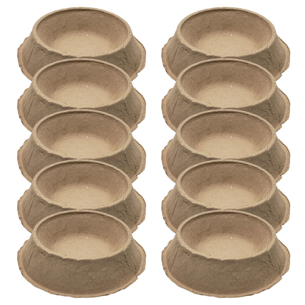 Nested Paper Paper Pulp Nest Bowls 10 Pack