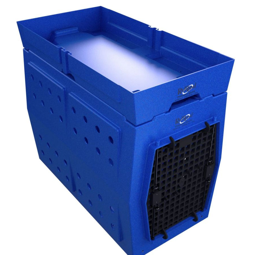 Ruff Land Kennels Tray and Gear Box Gen 2 Patriotic Blue