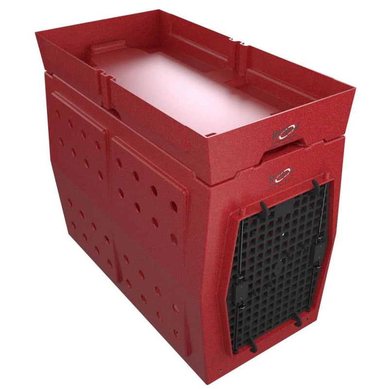 Ruff Land Kennels Tray and Gear Box Gen 2 Patriotic Red - Lion Country Supply