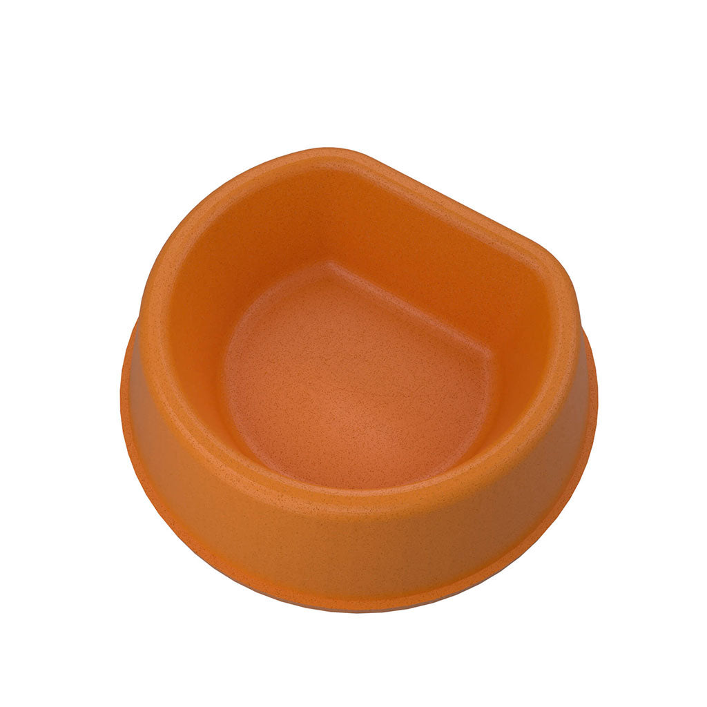 Ruff Land Kennels Dog Bowl Orange