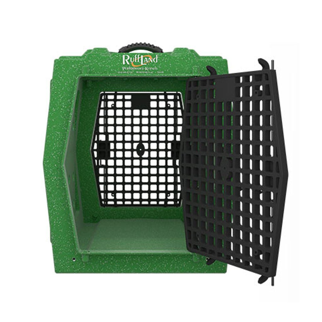 Beautiful view of Ruff Dog Crate With Towel And Hammock Attachment