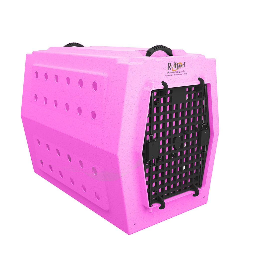 Ruff Land Kennels Ruff Land Performance Kennels Hot Pink – Hunting Dog Supply