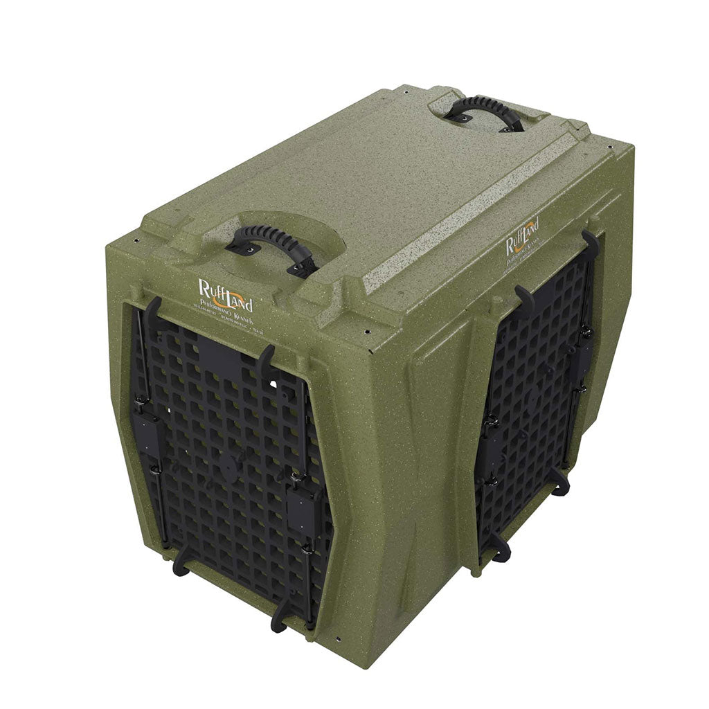 Ruff Land Performance Kennels Olive Green