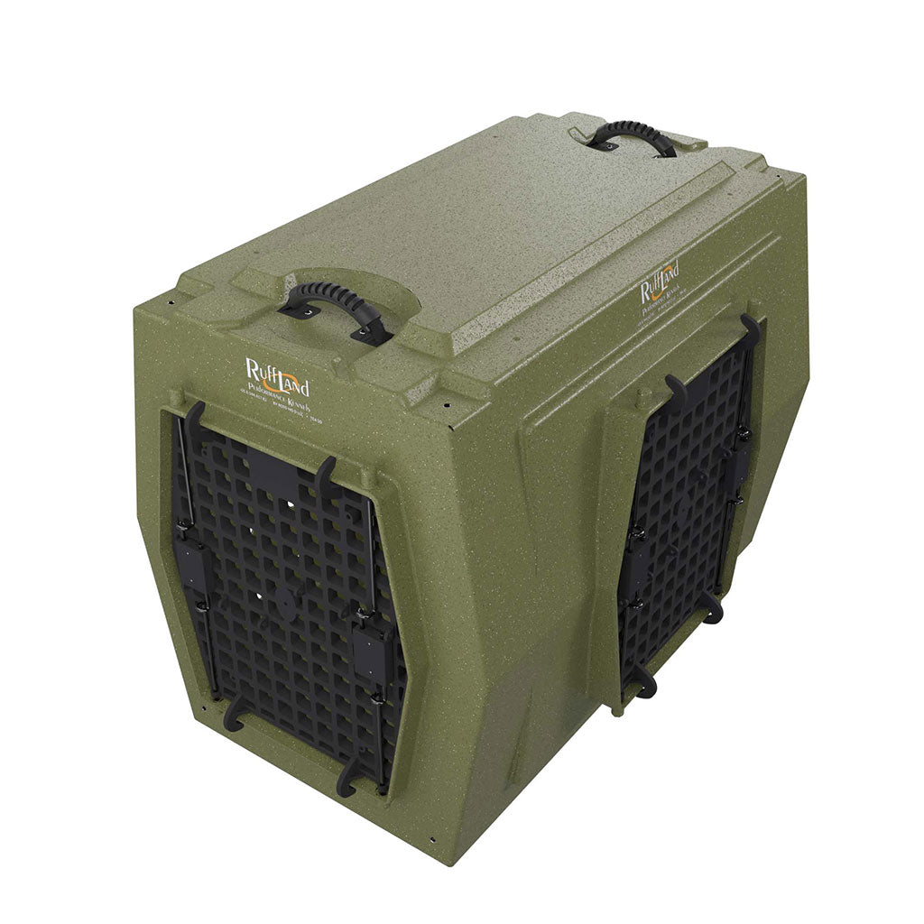 Ruff Land Performance Kennels Olive Green