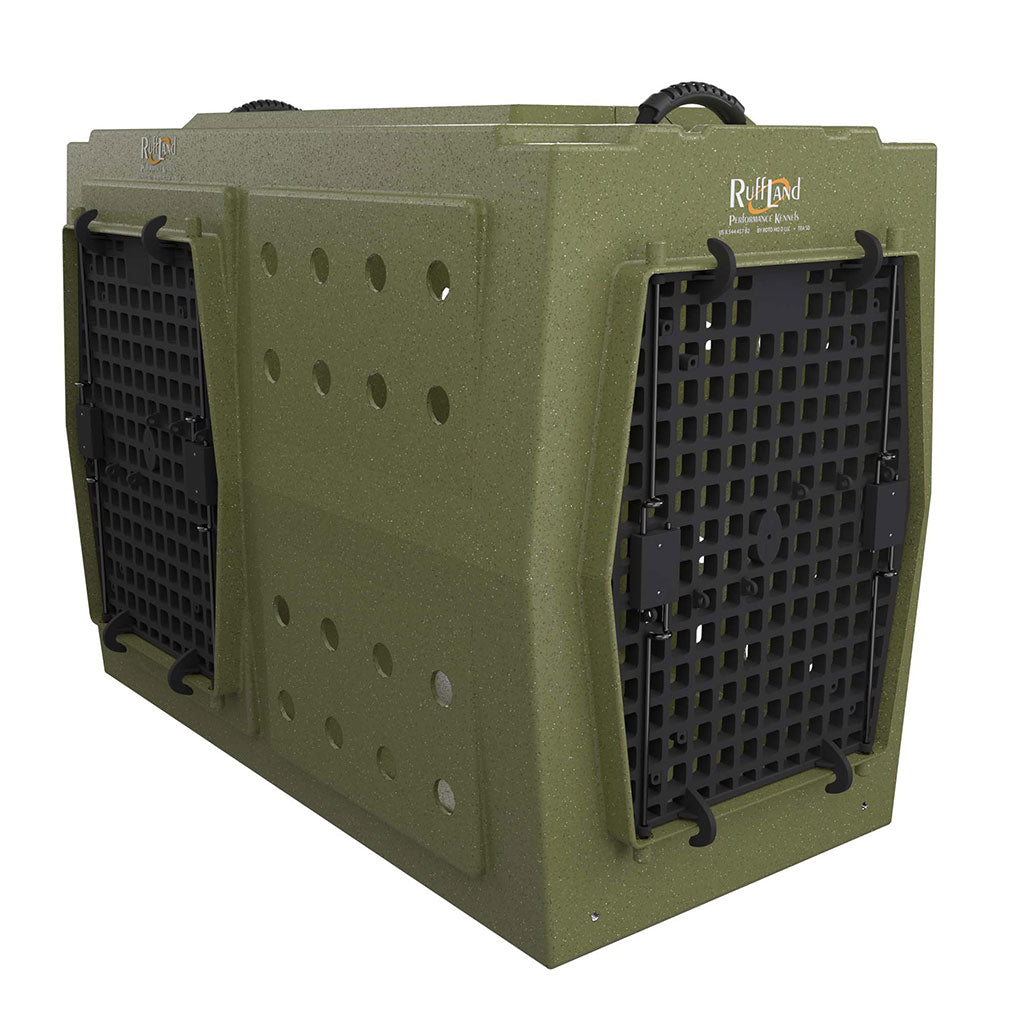 Ruff Land Performance Kennels Olive Green