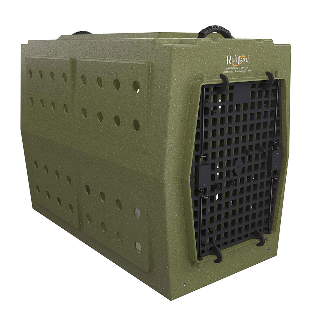 Ruff Land Performance Kennels Olive Green