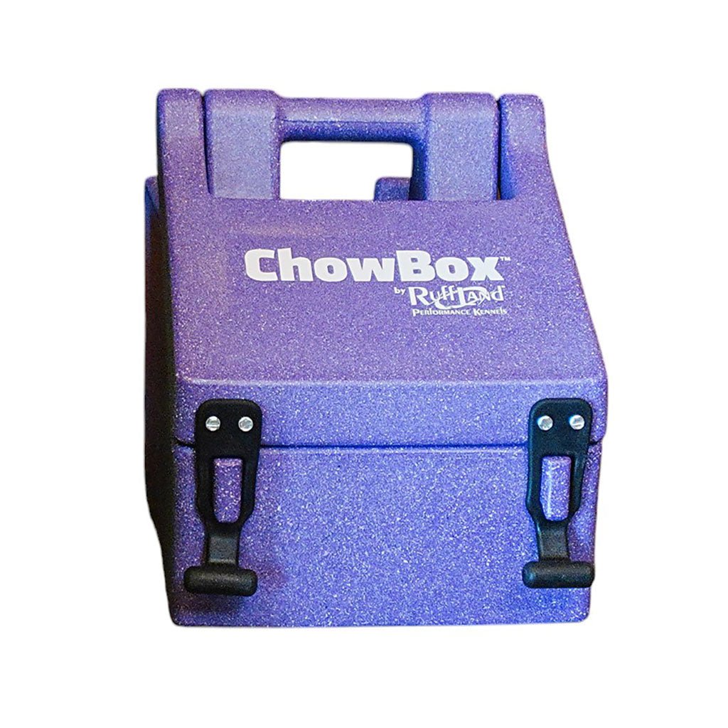 Ruff Land Kennels Ruff Land Kennels Chow Box Purple – Hunting Dog Supply
