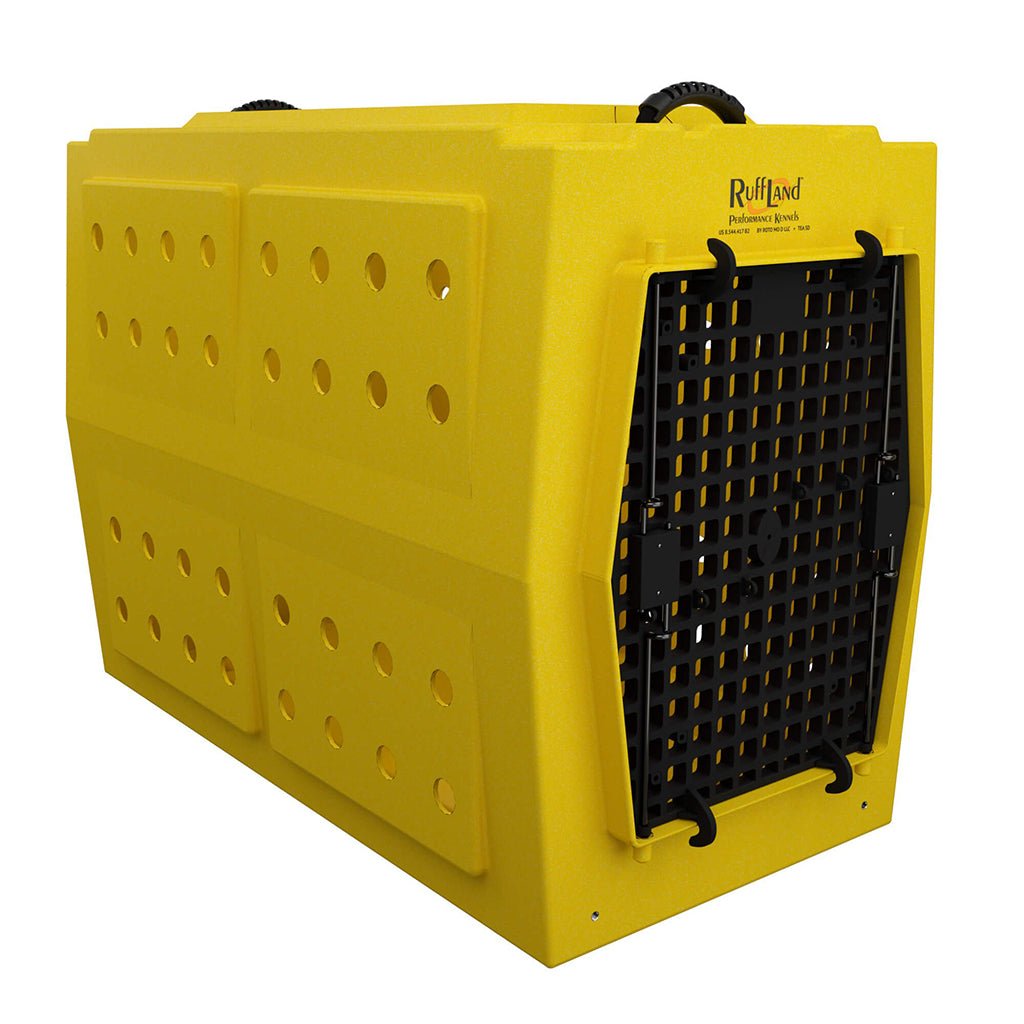 Ruff Land Kennels Ruff Land Performance Kennels Yellow – Hunting Dog Supply