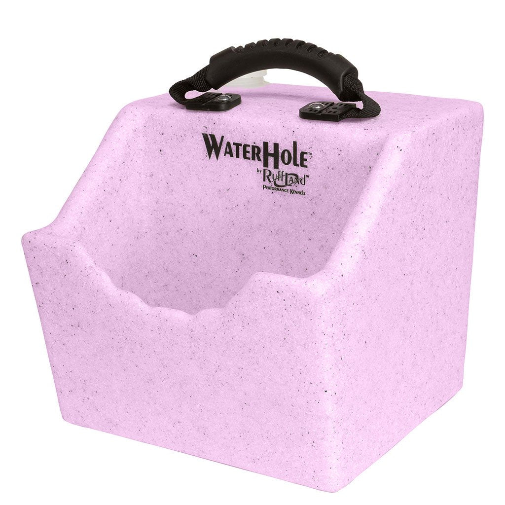 Ruff Land Kennels Ruff Land Kennel Water Hole Light Pink – Hunting Dog Supply