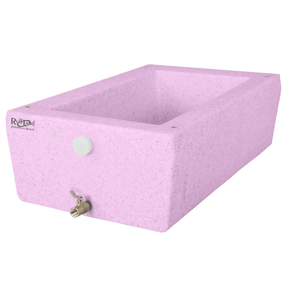 Ruff Land Kennel Water Topper Light Pink